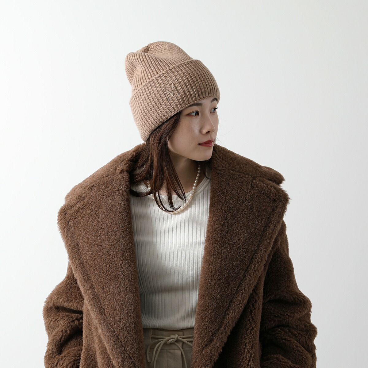 楽天市場】MAX MARA マックスマーラ ビーニー RETINA レティーナ