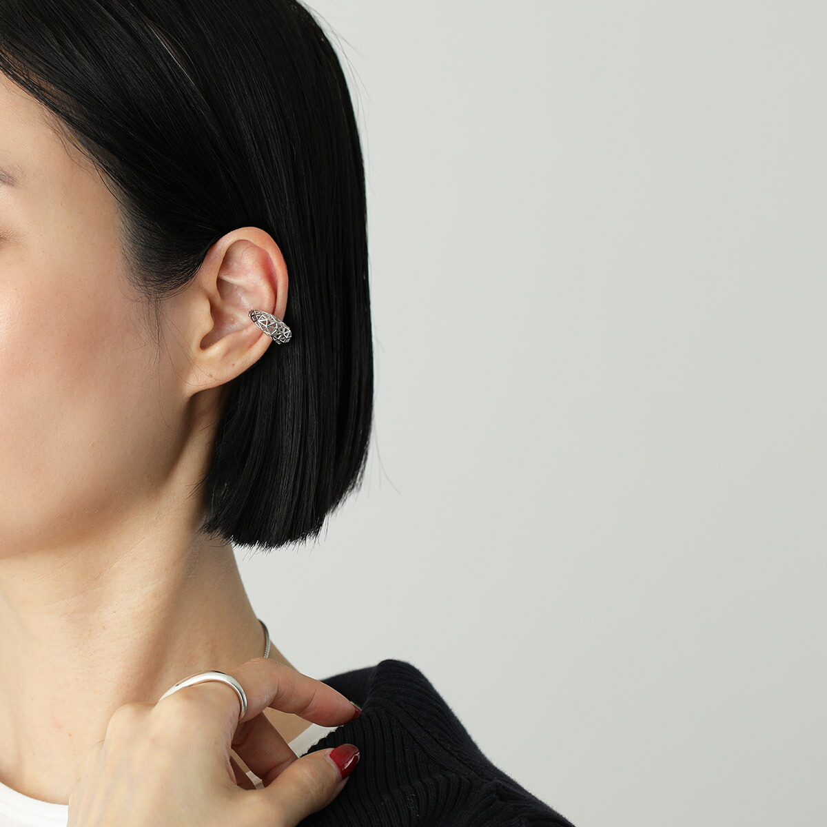 楽天市場】TOMWOOD トムウッド イヤーカフ Maze Ear Cuff メイズ