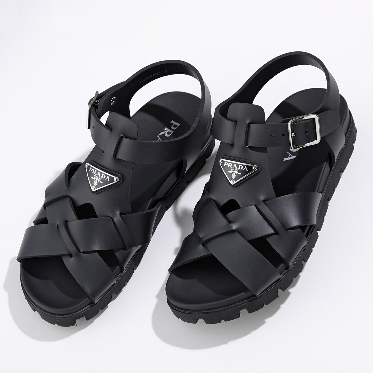 楽天市場】PRADA プラダ クロスサンダル 2X3118 3LKK メンズ