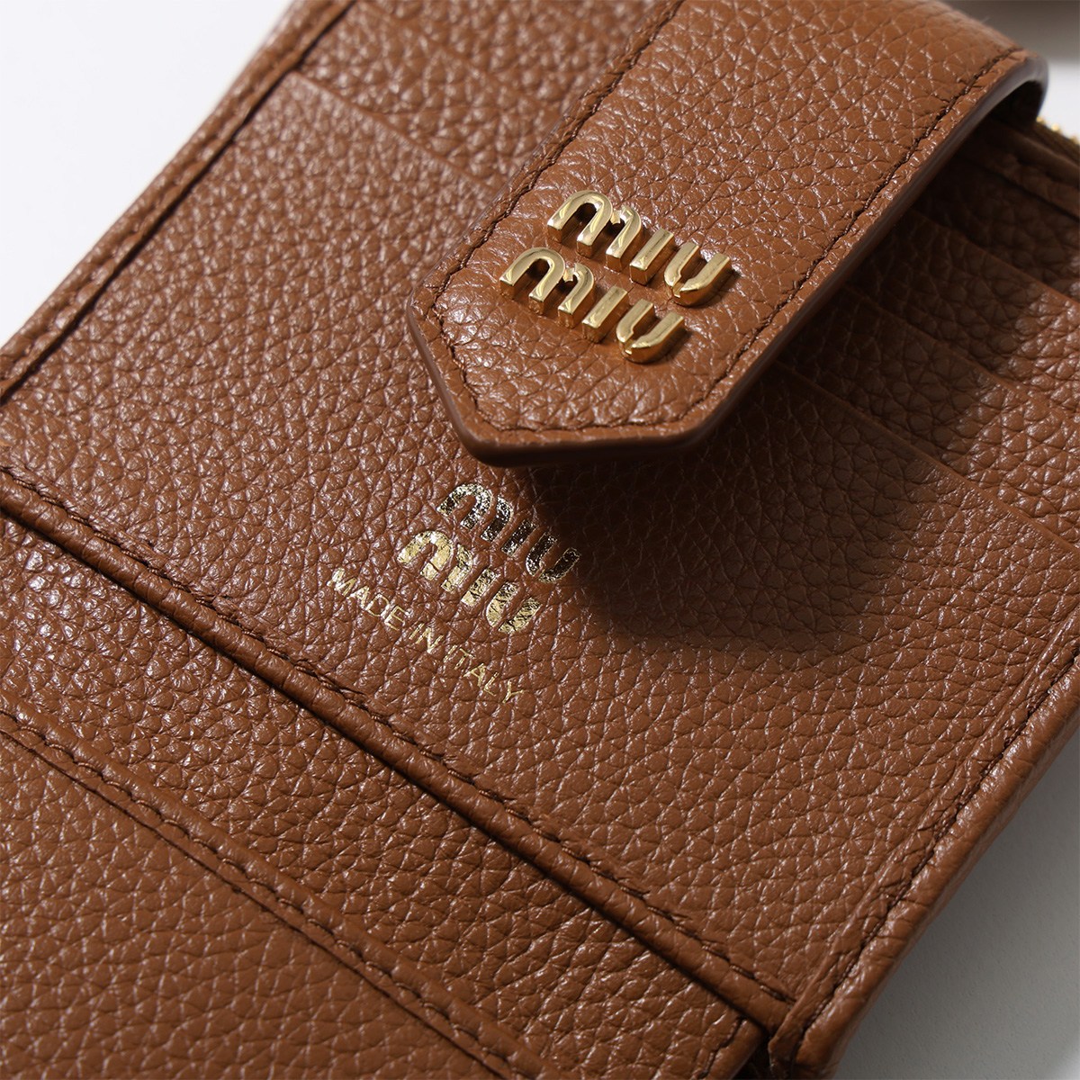 楽天市場】MIUMIU ミュウミュウ 二つ折り財布 5ML047 ADT7 レディース