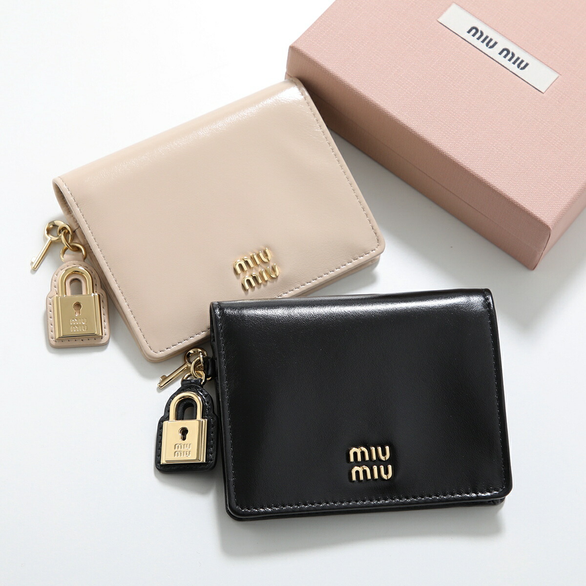 楽天市場】miumiu（形状（財布）二つ折り財布）の通販