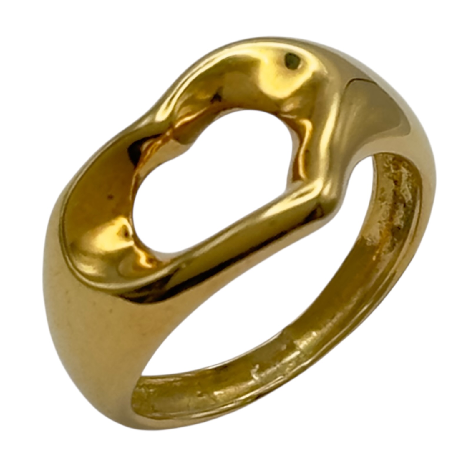 楽天市場】ティファニー オープンハート リング ゴールドの通販