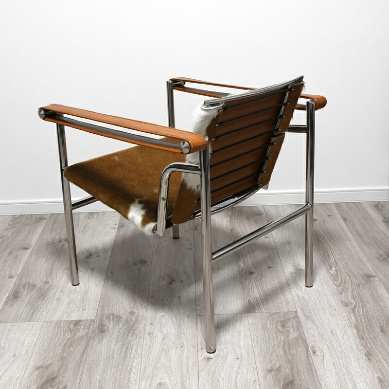 楽天市場】LC1スリングチェア ポニースキン仕様 本革 色ブラウン