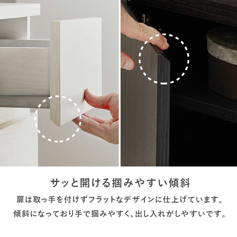 楽天市場】3タイプから選べるキャビネット 幅79A/幅79B/幅119cm【Nice