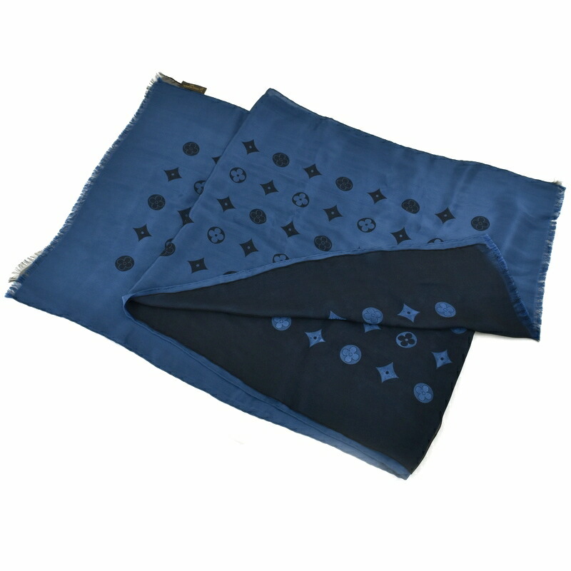 楽天市場】ルイヴィトン ストール エトール・ヴェニス ネイビー