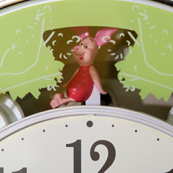 楽天市場】高さ45cm 横34.5cm 厚さ8.1cm くまのプーさん M523 振り子