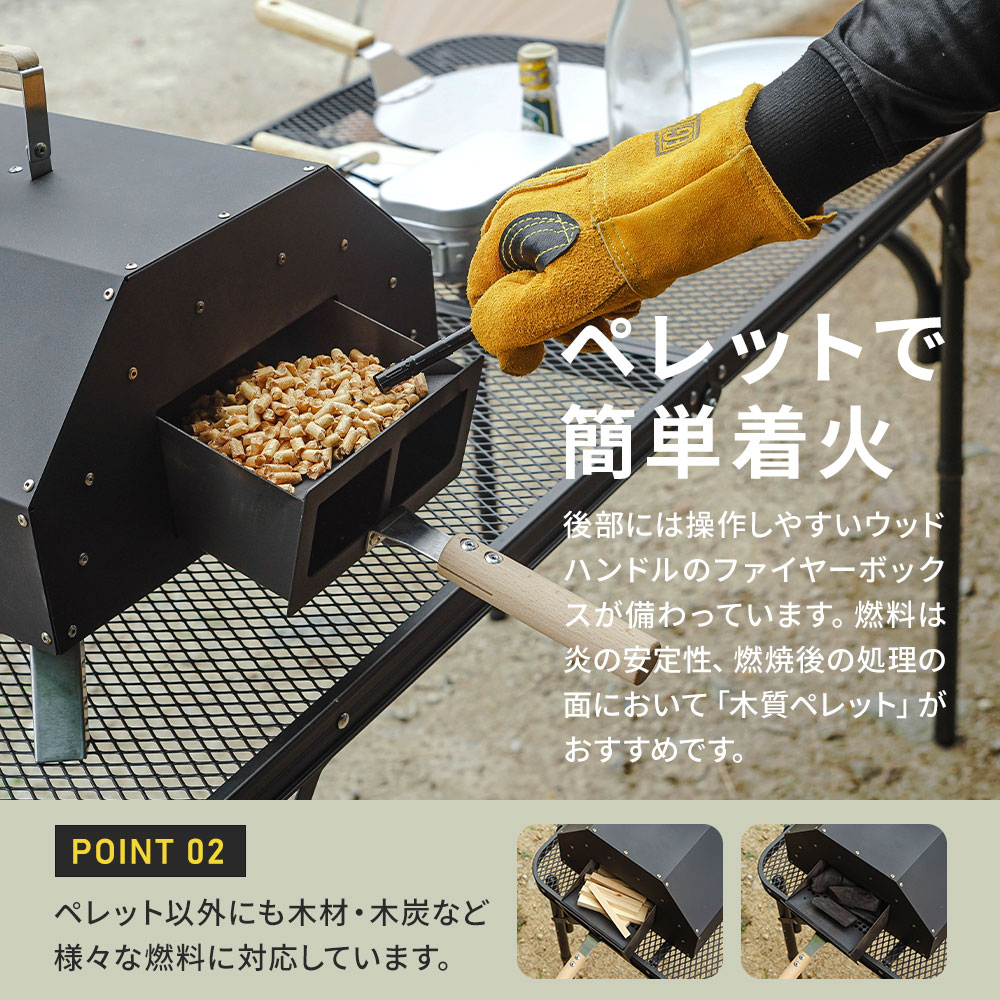 楽天市場】ポータブル ピザ窯 ピザ PIZZA スキレット コンパクト