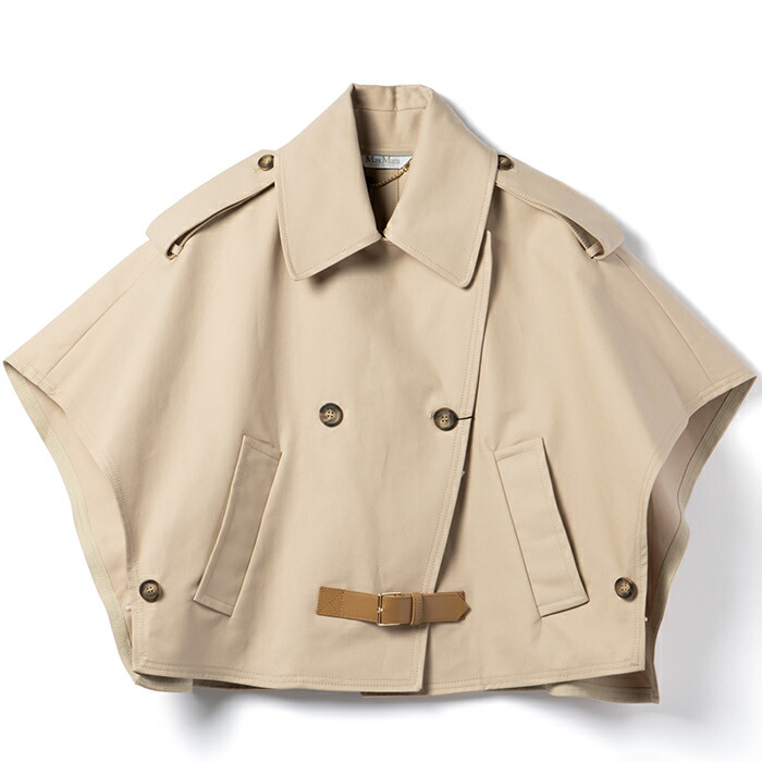 楽天市場】マックスマーラ MAX MARA ケープ DRAVA ピュアコットン