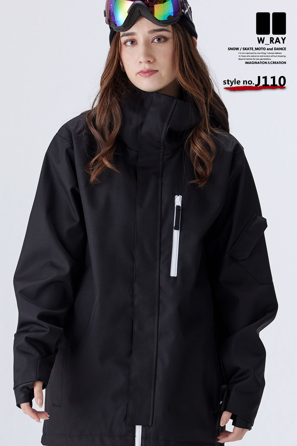 4点セット】スノボウェア上下＋ヒッププロテクター＋ゴーグル