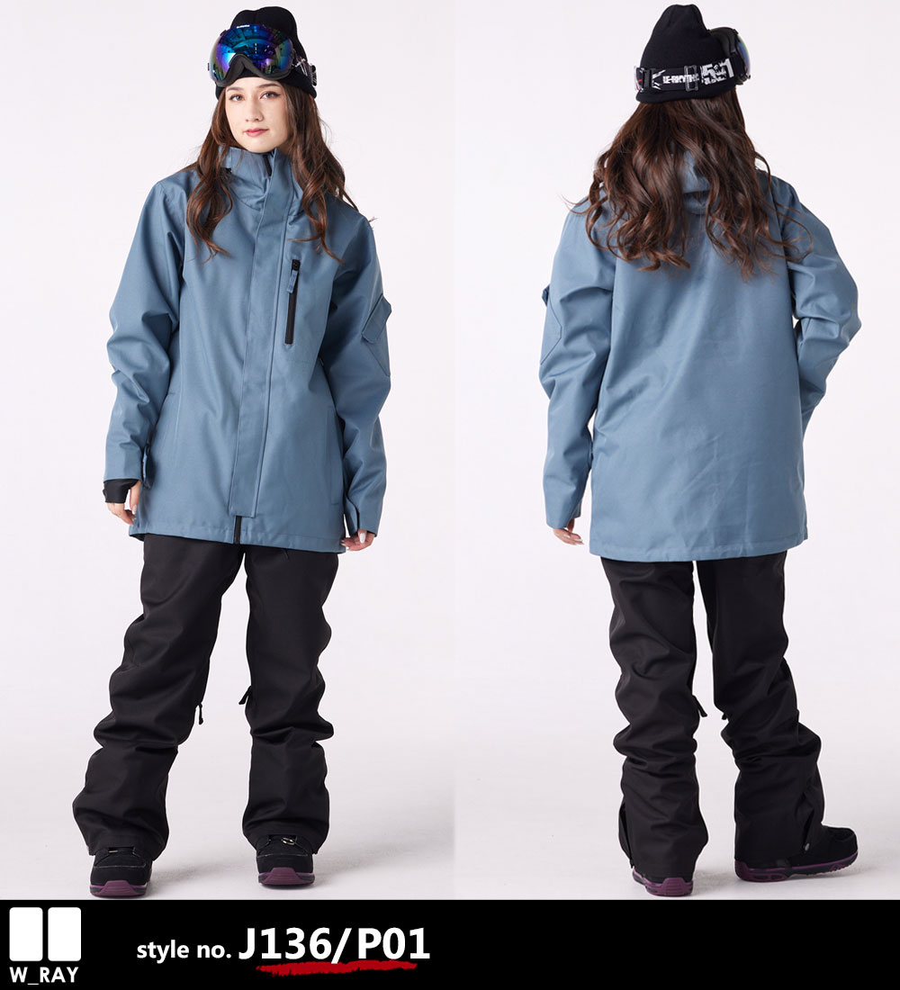 楽天市場】スノーボード ウェア レディース 上下セット スノボウェア