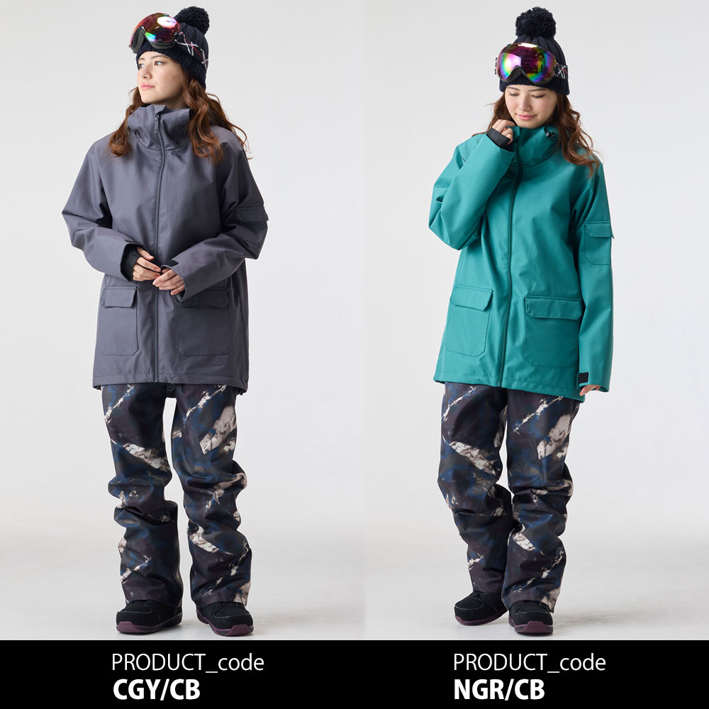 楽天市場】スノーボード ウェア レディース 上下セット スノボウェア