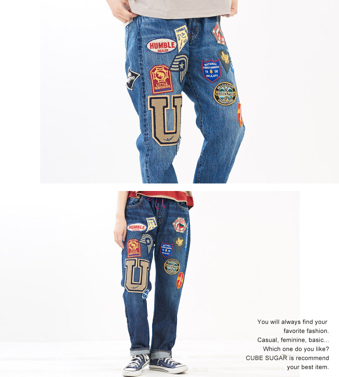 楽天市場】ワッペンデニム / DENIM DUNGAREE (デニムアンドダンガリー