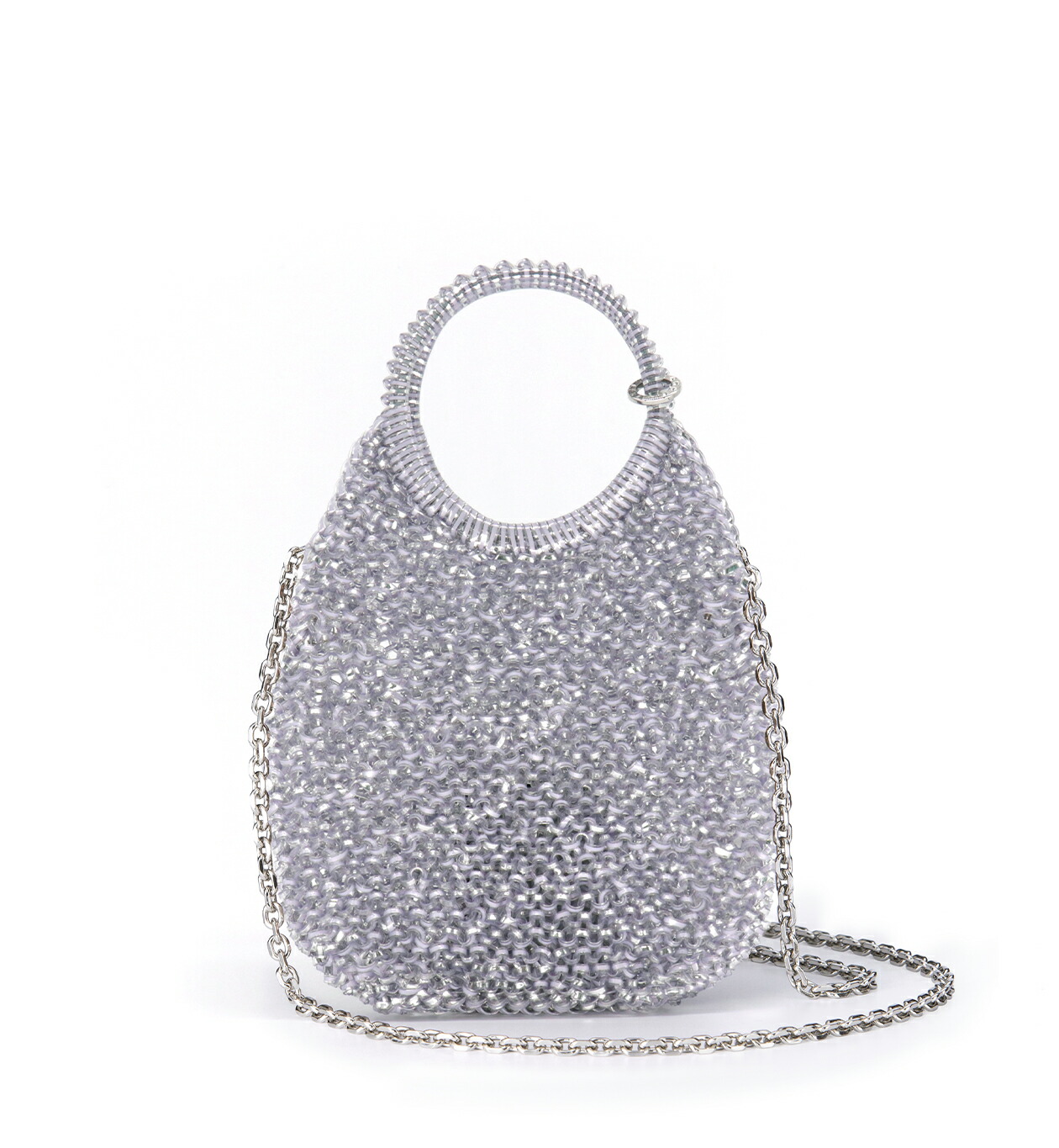 楽天市場】アンテプリマ ワイヤーバッグ シルバーの通販