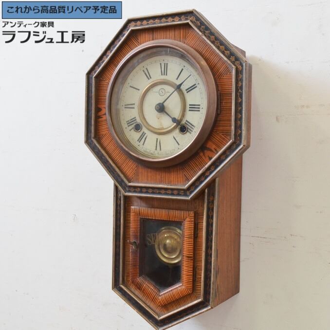 楽天市場】柱時計 アンティークの通販