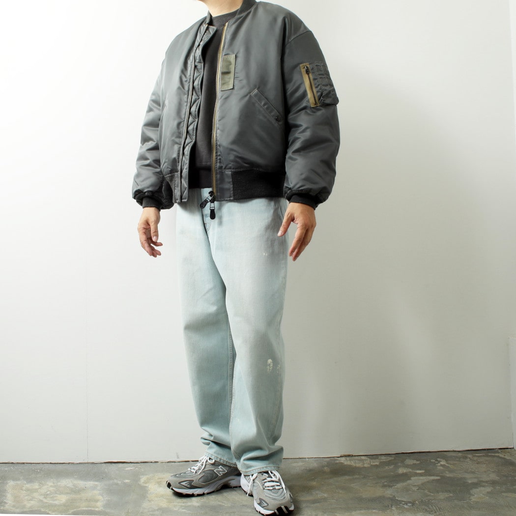 楽天市場】marka マーカ MA-1 66ナイロンミリタリーツイル セージ