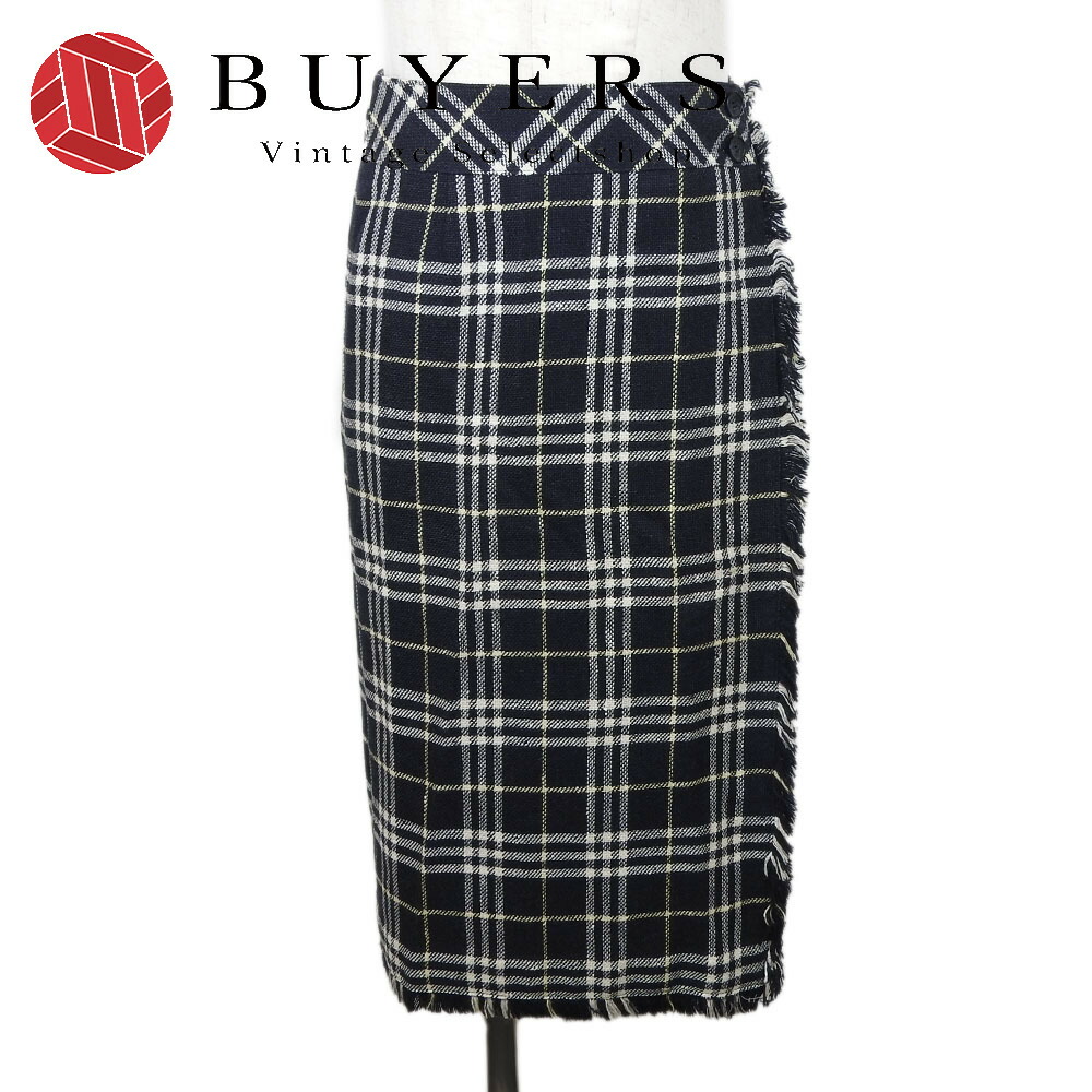 楽天市場】バーバリー 巻きスカートの通販