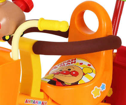 楽天市場】三輪車 わくわくアンパンマンごうピース おでかけ三輪車