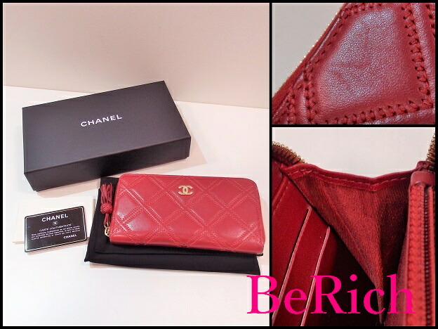 楽天市場】シャネル CHANEL 財布 ラウンドファスナー 長財布 A82703