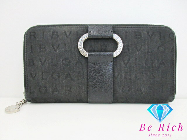 楽天市場】ブルガリ BVLGARI ラウンドファスナー 長財布 ロゴマニア