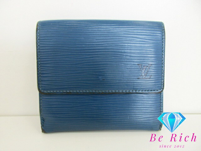 楽天市場】ルイ ヴィトン LOUIS VUITTON Wホック 三つ折り財布 エピ