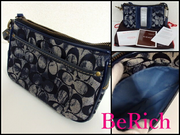 楽天市場】コーチ COACH アクセサリー ポーチ シグネチャー 2182