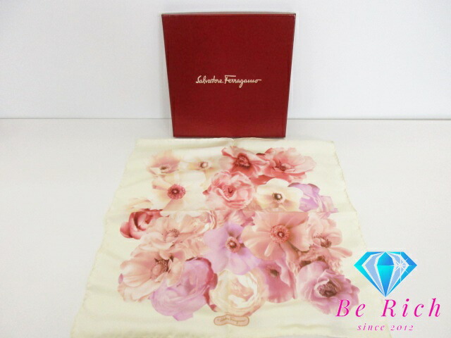 楽天市場】フェラガモ Salvatore Ferragamo スカーフ フラワー