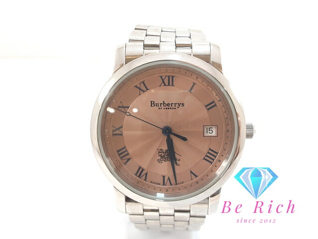 楽天市場】バーバリー BURBERRY メンズ 腕時計 デイト 12000G オレンジ