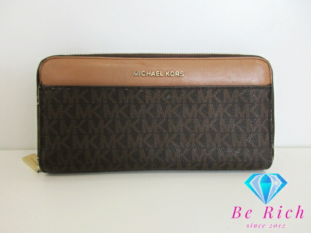 楽天市場】マイケルコース MICHAEL KORS ラウンドファスナー 長財布