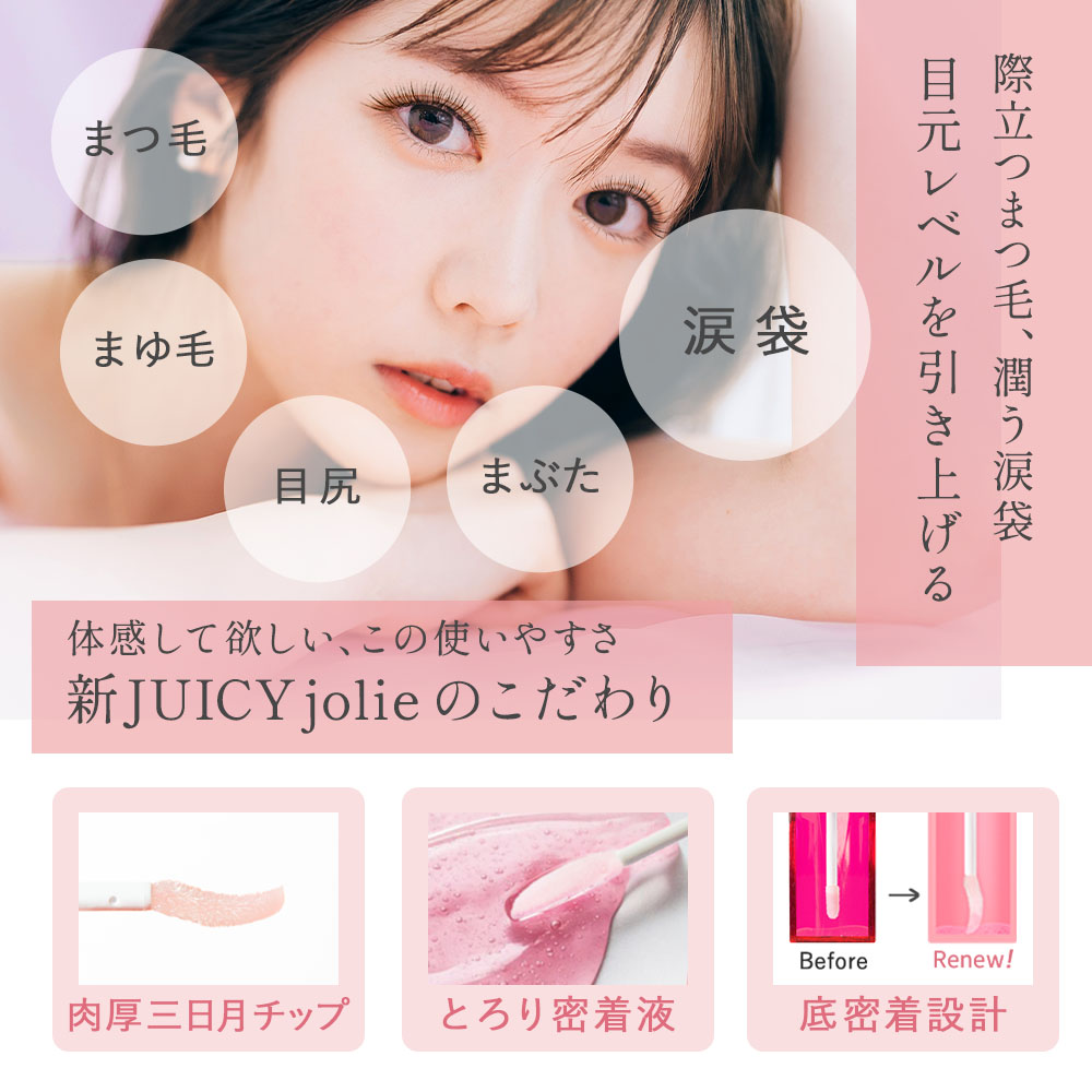 楽天市場】【ビズキ公式】ジューシージョリー まつ毛美容液 アイ