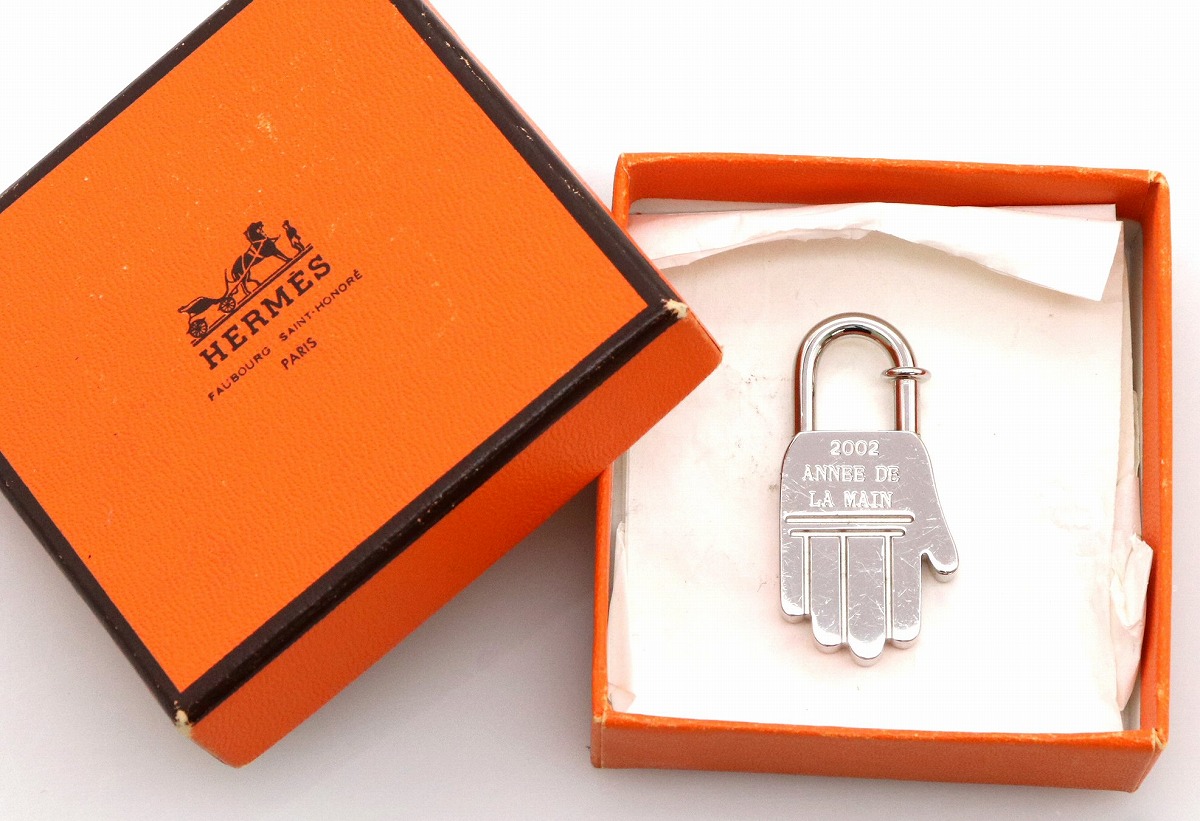楽天市場】HERMES エルメス カデナ ハンドモチーフ カデナ 2002年限定