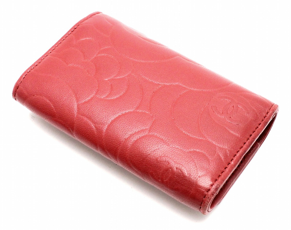 楽天市場】CHANEL シャネル カメリア ココマーク 6連 キーケース