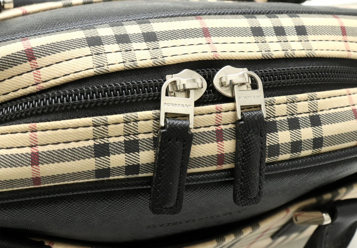 楽天市場】【バッグ】BURBERRY バーバリー ノバチェック ハンドバッグ