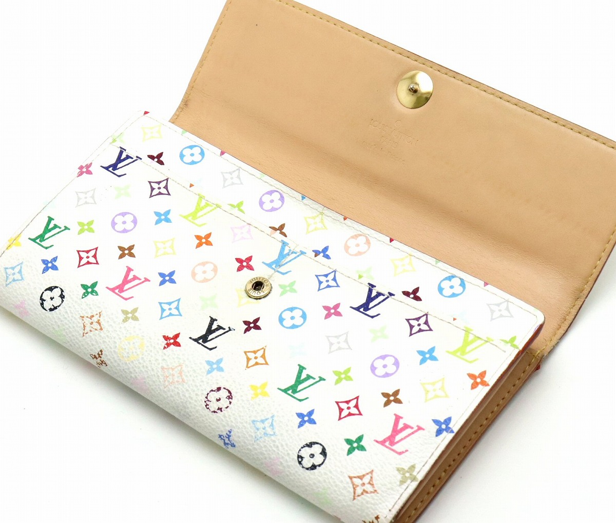 楽天市場】【財布】LOUIS VUITTON ルイ ヴィトン マルチカラー 長財布