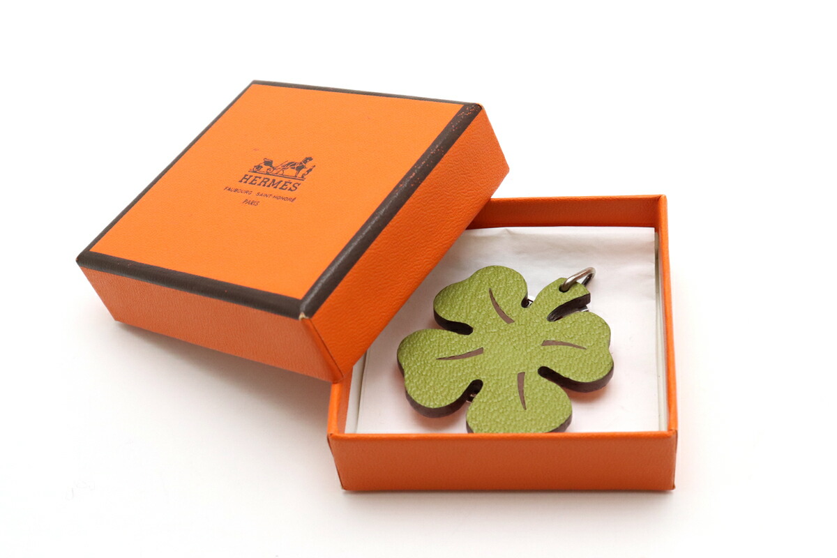 楽天市場】HERMES エルメス ラッキー4 クローバー モチーフ 四葉