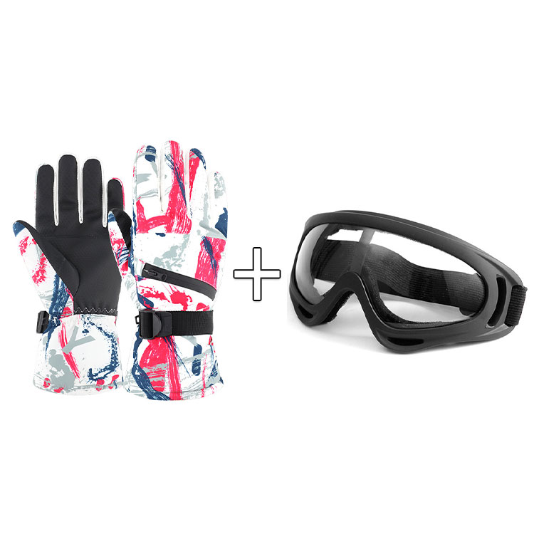 楽天市場】【最大20％OFFクーポン】スキーグローブ ゴーグル 2点セット