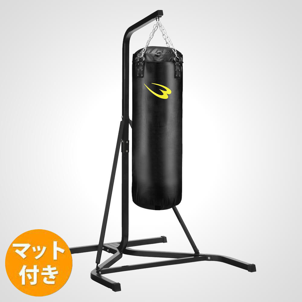 楽天市場】サンドバッグスタンド5セット2 130cm トレーニングマット