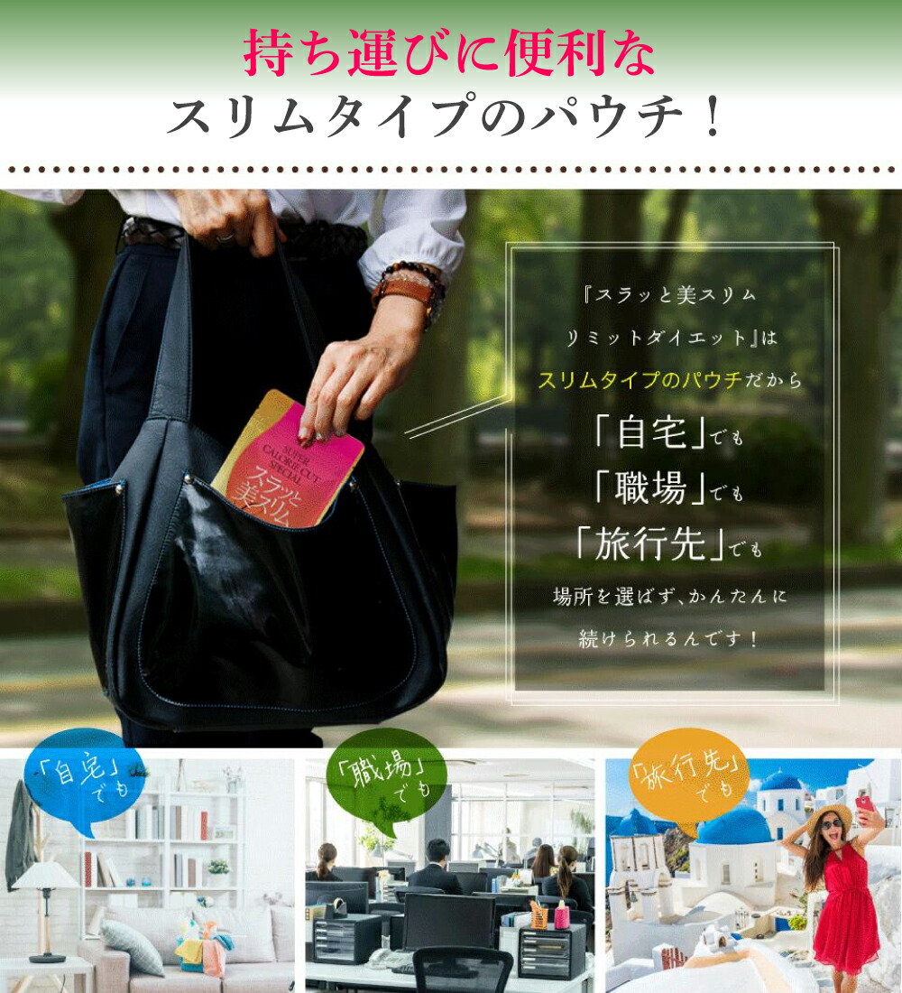 楽天市場】スラッと美スリム 40粒 ダイエット サプリ 燃焼系 カロリー
