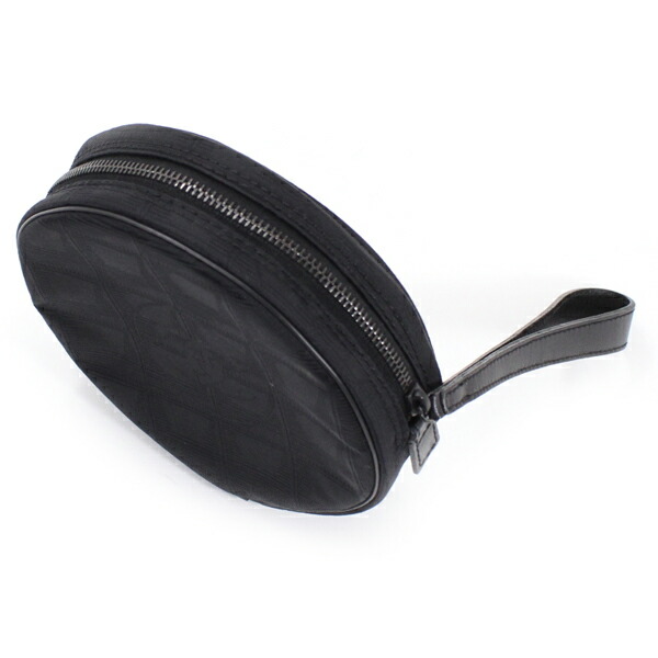 楽天市場】シャネル ポーチ ラウンド ニュートラベルライン 黒