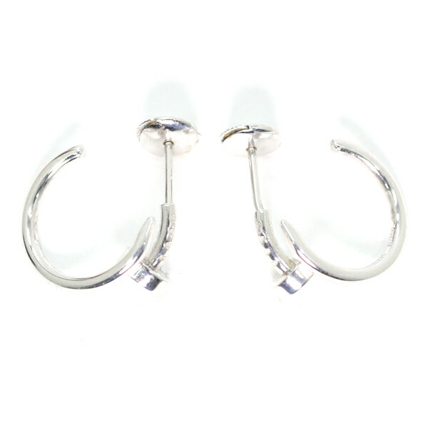 楽天市場】カルティエ Cartier ピアス ジュスト アン クル フープ