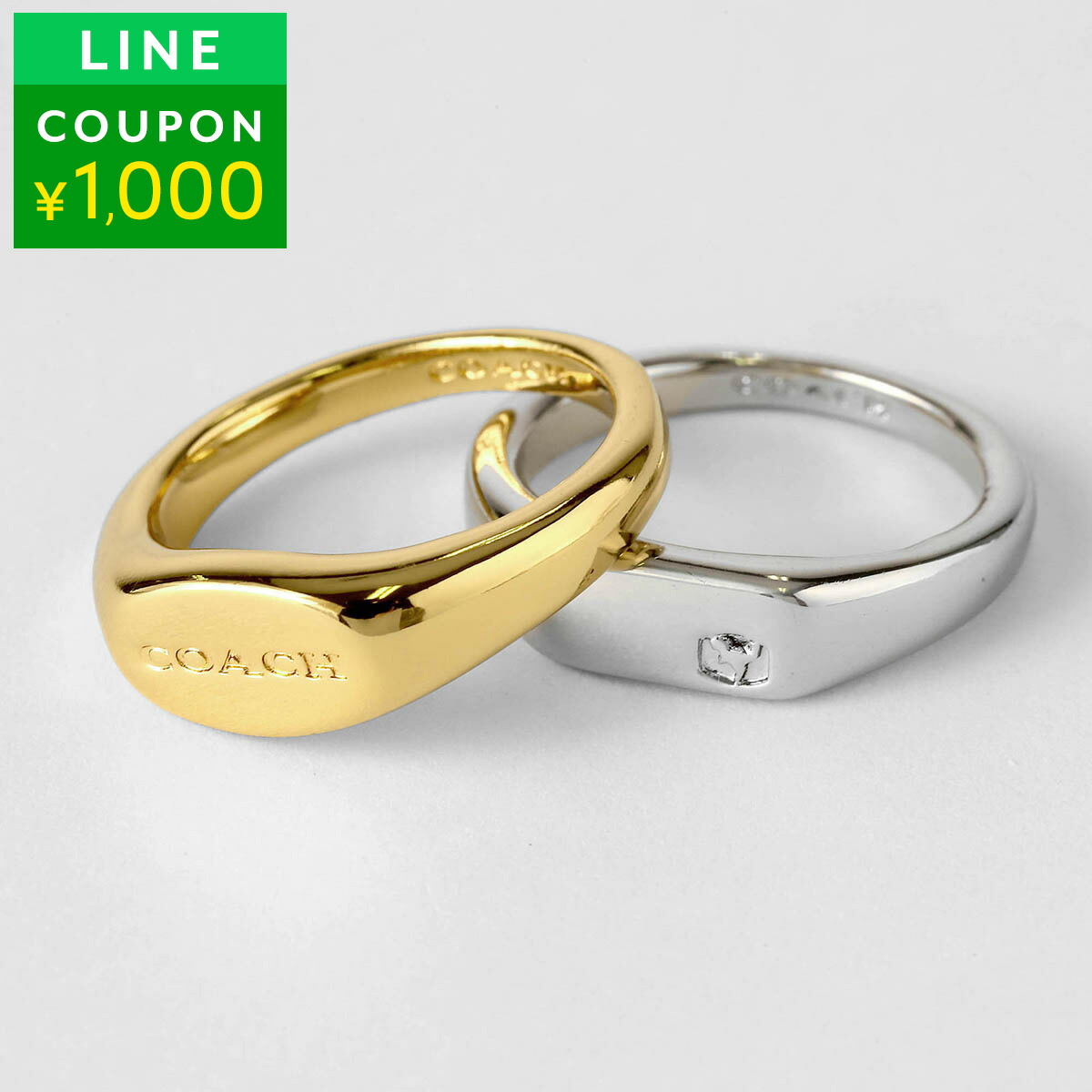 楽天市場】コーチ（指輪・リング｜レディースジュエリー・アクセサリー