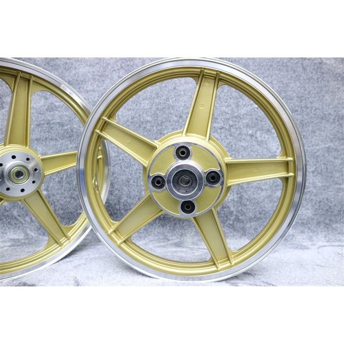 楽天市場】CB400F キャスト ホイール ゴールド ファイブ