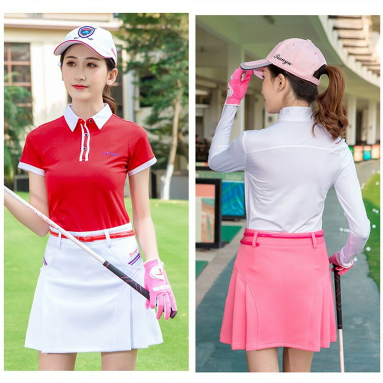 楽天市場】ゴルフウェア ゴルフスカート レディース スカート プリーツ