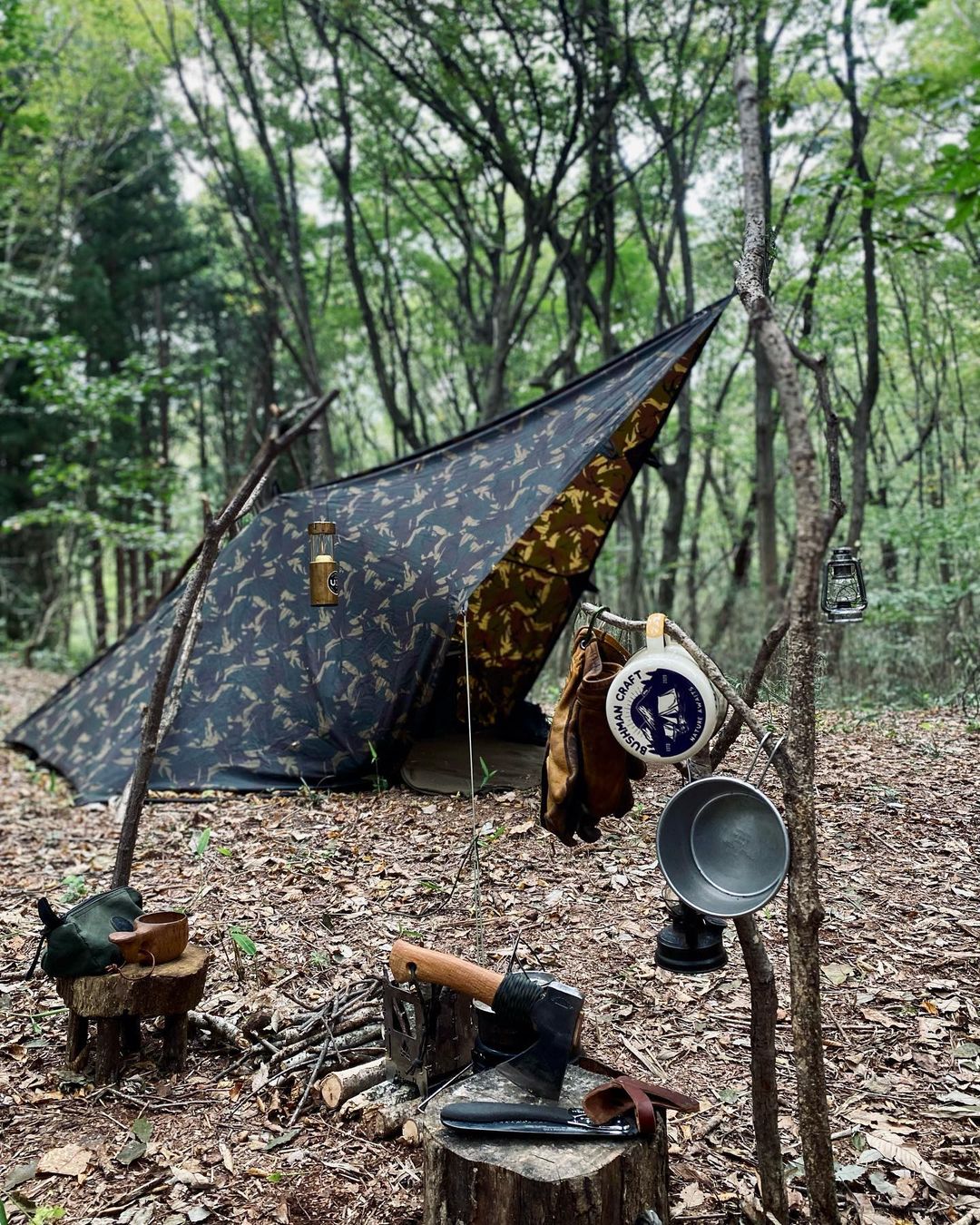 Bushcraft Spain ブッシュクラフトスペインタープ3×3