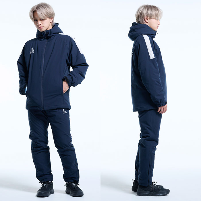 楽天市場】【 ポイント 11倍 】発熱中綿ウォーマー上下セット スボルメ