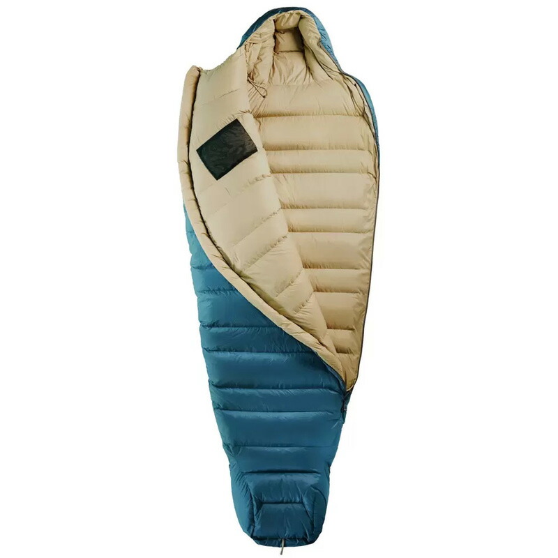 ほぼ未使用 OutdoorBase ダウン寝袋 800FP 高品質 グリーン ほぼ未使用