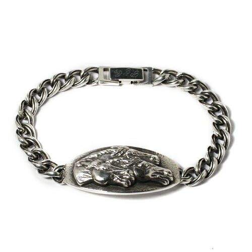 楽天市場】Peanuts&Co. HORSE PLATE BRACELET SILVER : C-G