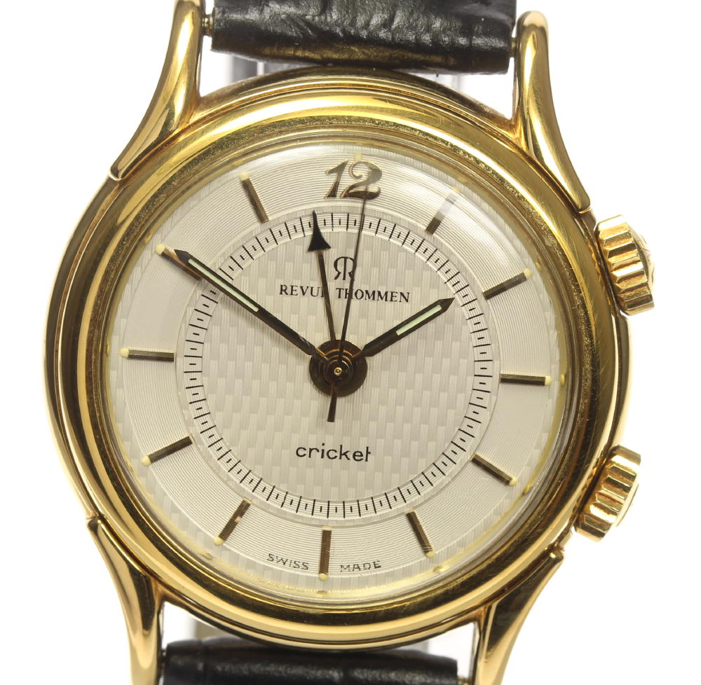 楽天市場】【REVUE THOMMEN】レビュートーメン クリケット アラーム 手