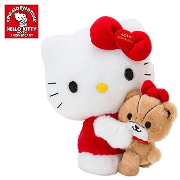 楽天市場】ハローキティ ぬいぐるみ(40th キティ&タイニーチャム