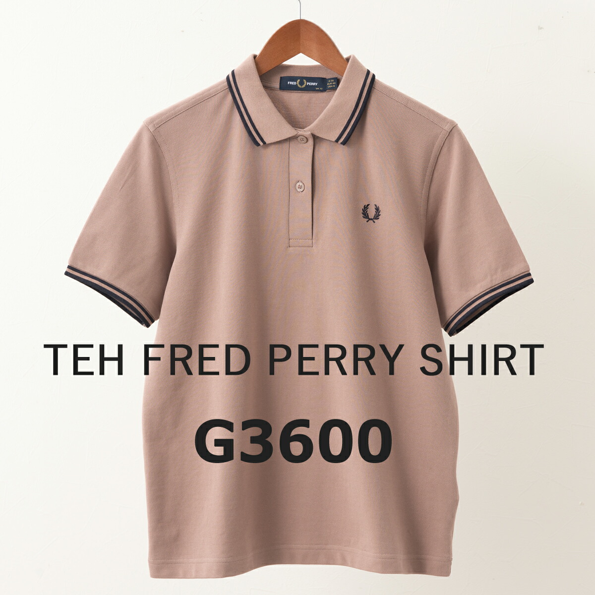 楽天市場】フレッドペリー レディース ポロシャツ ポロ 半袖 G3600 新