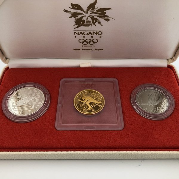 楽天市場】1998年 長野オリンピック冬季競技大会記念貨幣「第3次」平成